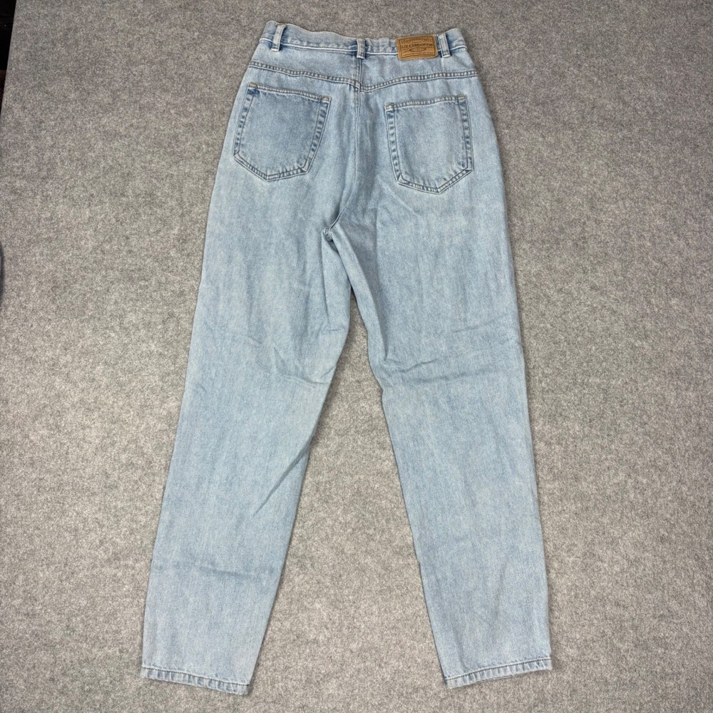 Liz Claiborne Lizwear Vintage 90s High Waisted Mom Jeans Light Wash Denim Size 8